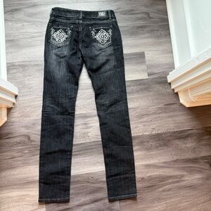 Vintage Y2K low rise skinny Black Denim Jeans